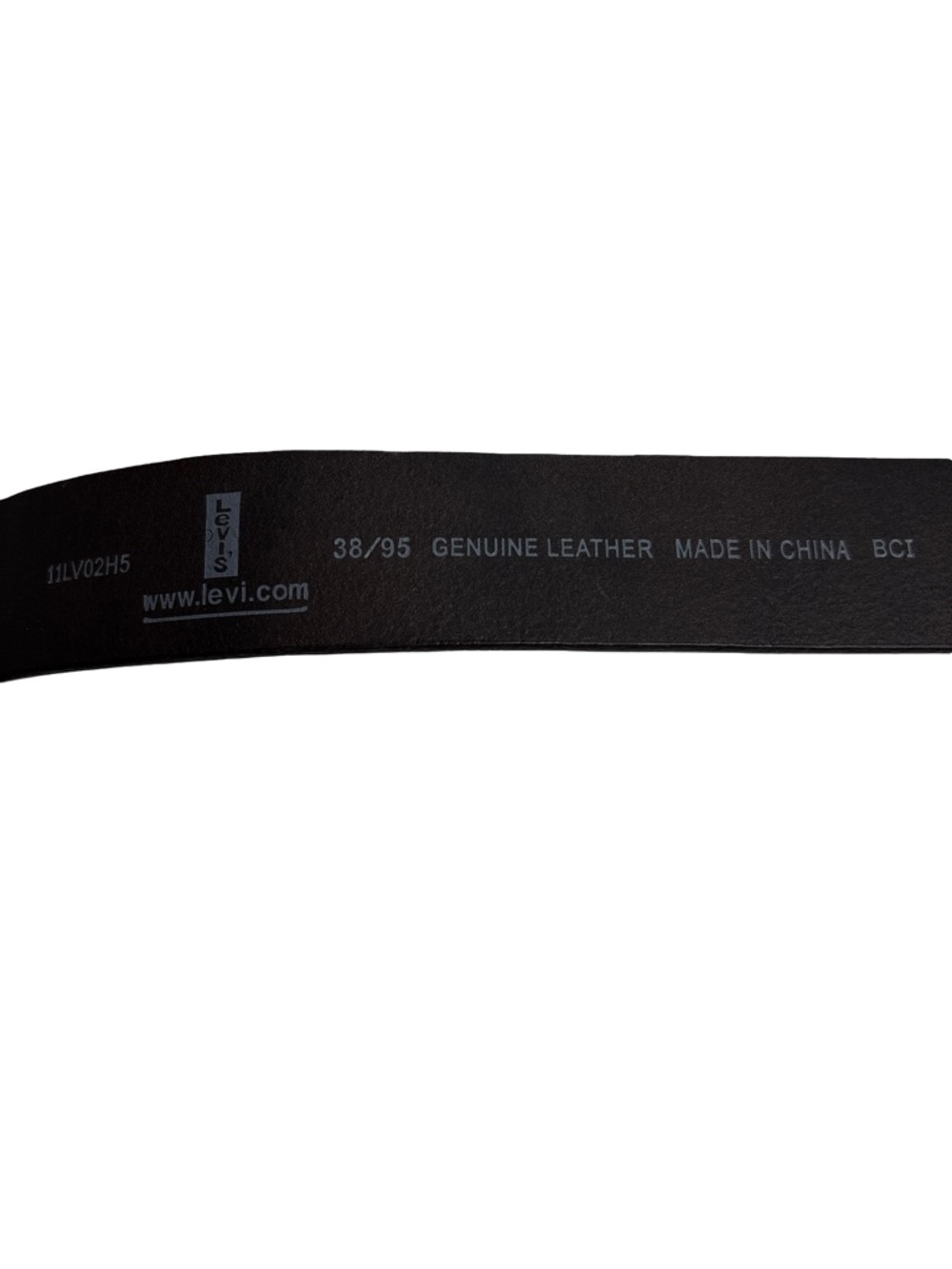Levi's Dark Brown Genuine Leather Belt Size 38 - Picture 5 of 5